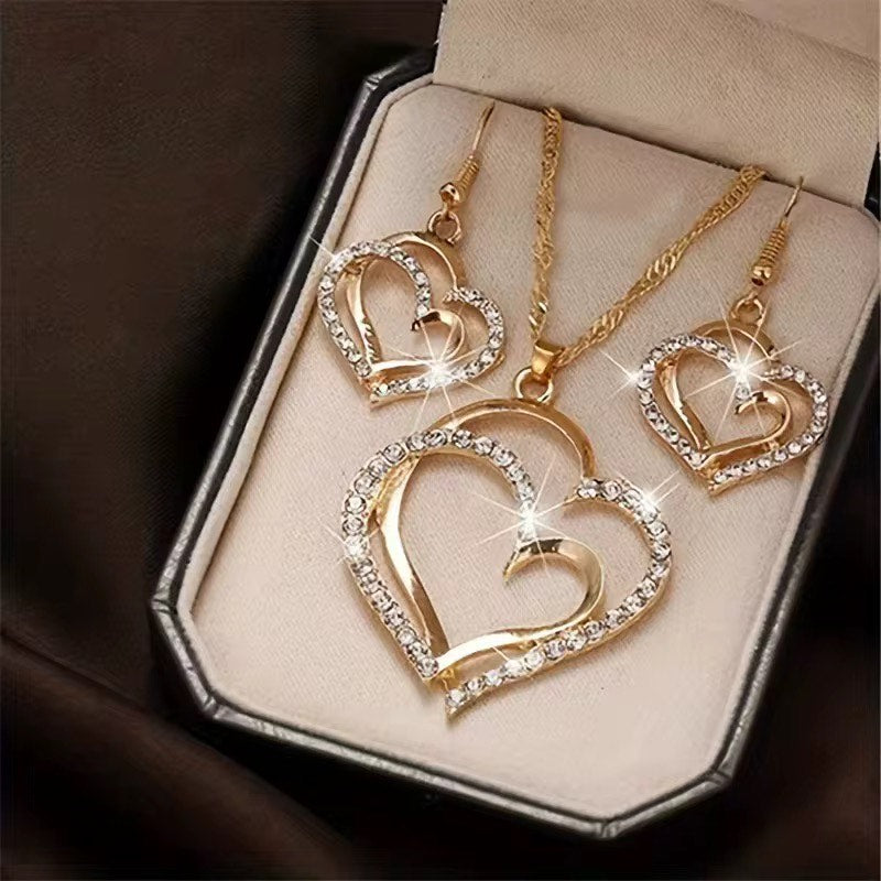 Love Pendants Jewelry Set