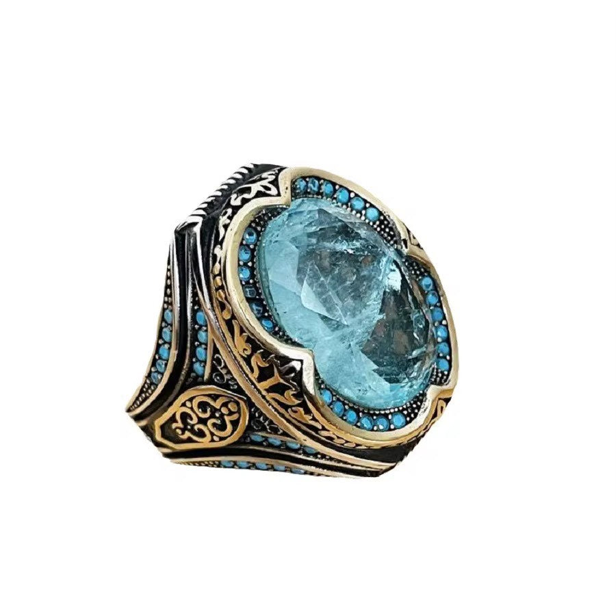 Men’s Oval Fashion Ring size 6 to 13