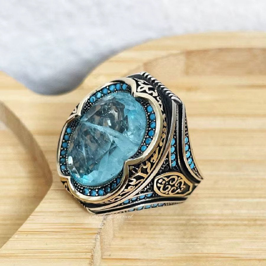 Men’s Oval Fashion Ring size 6 to 13