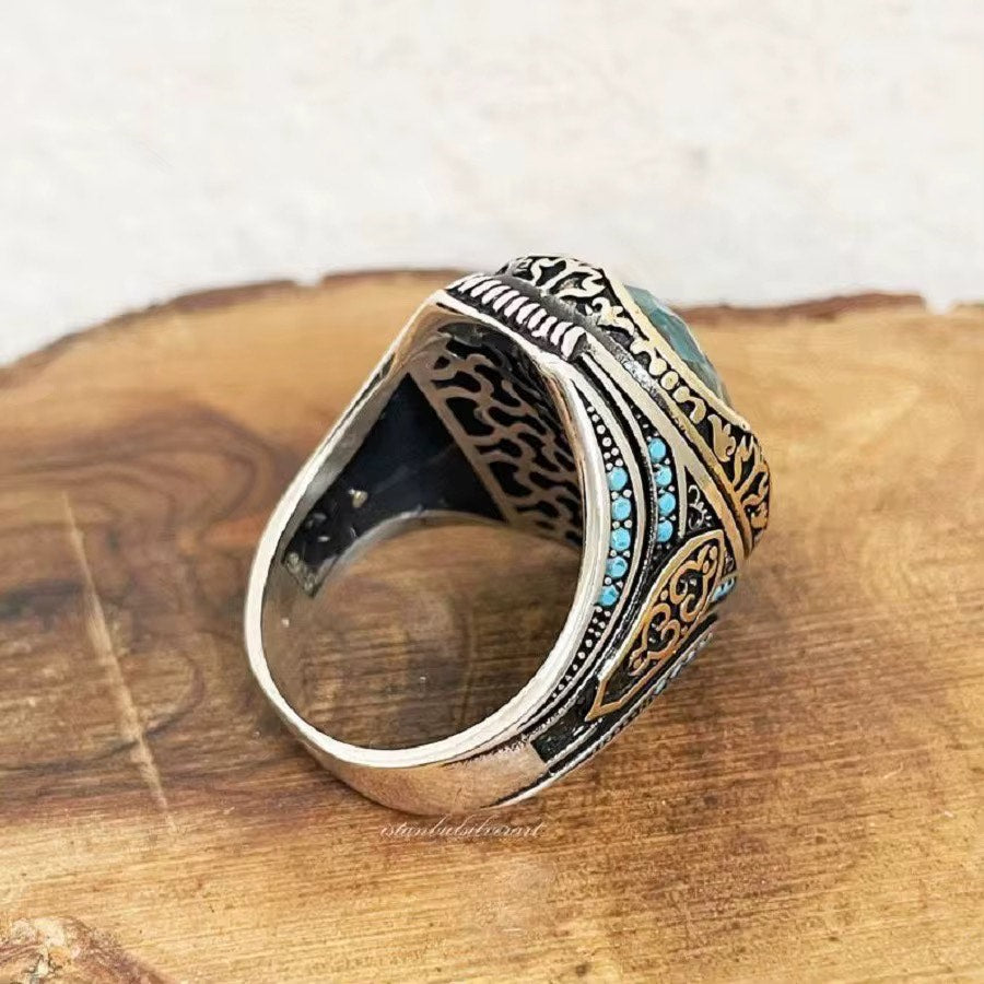 Men’s Oval Fashion Ring size 6 to 13