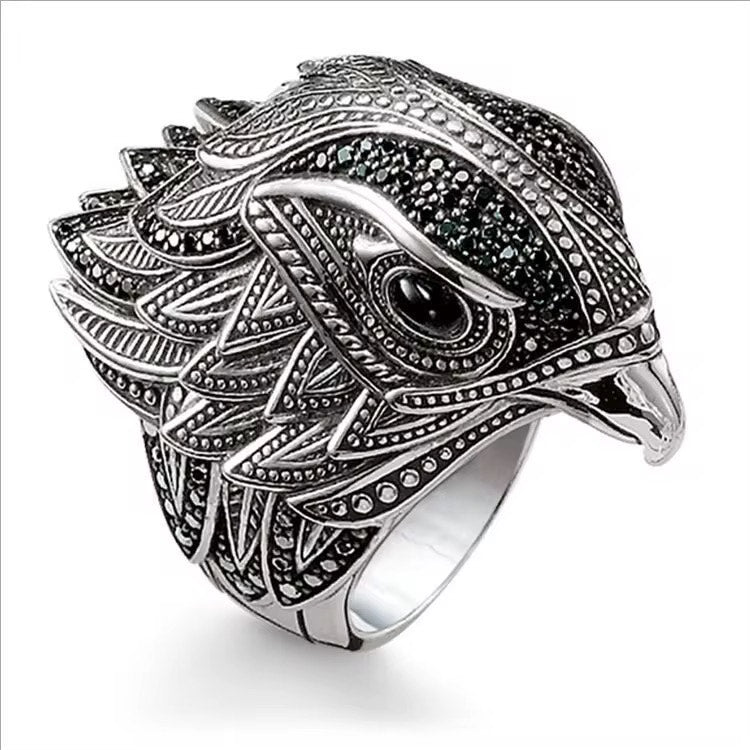 Men’s Vintage Eagle Ring 6 to 13