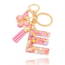 High Quality A-Z Initial keychain Tassel Butterfly (All letters available)