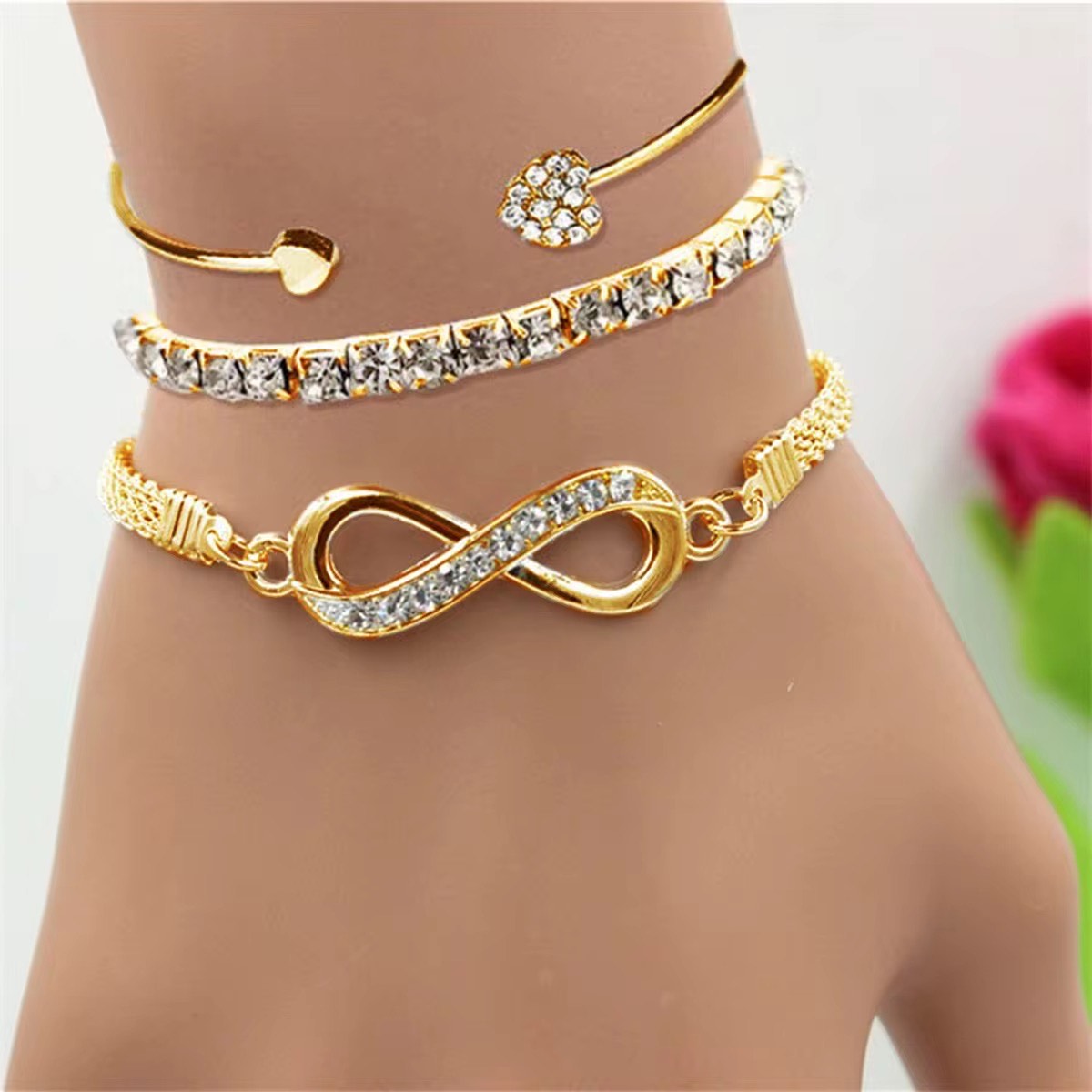 Kiss 3pcs set bracelet