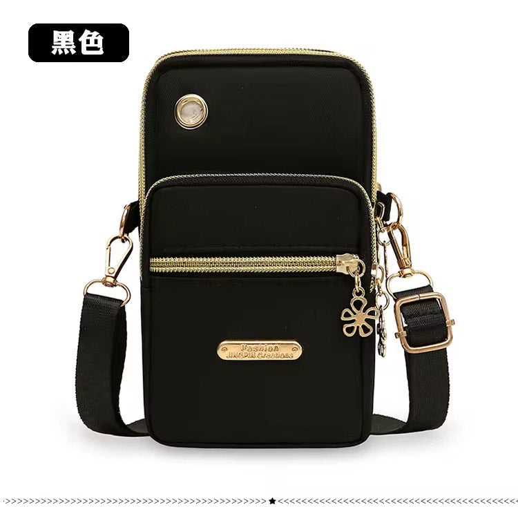 Women Classic Crossbody Phone Purse with Long Lanyard