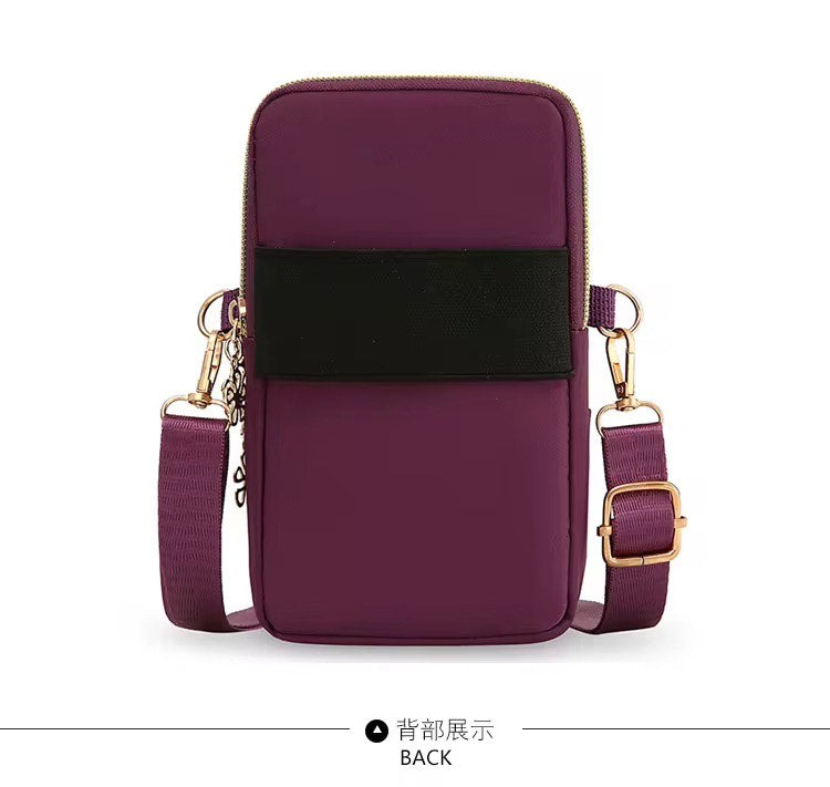 Women Classic Crossbody Phone Purse with Long Lanyard