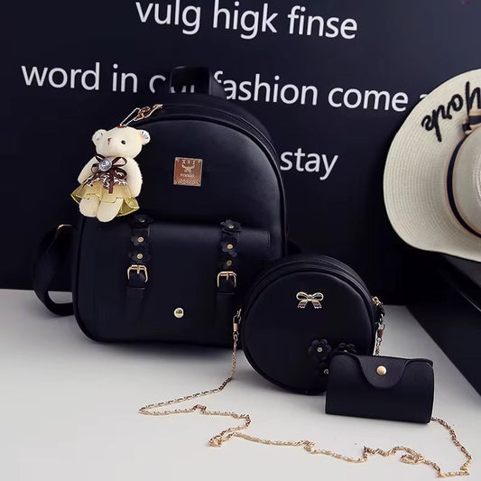 3 Piece Ladies Backpack